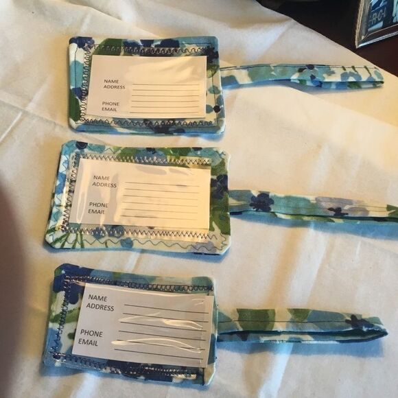 NWOT. Handmade Luggage/Backpack Tags - Picture 2 of 4